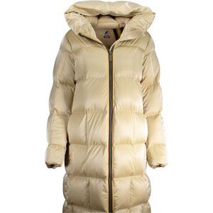 K-WAY Beige Polyester Women's Quilted Women's Jacket